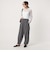 【WEB限定】＜at ease＞ バルーン パンツ マシンウォッシャブル ストレッチ 帯電防止