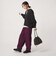 【WEB限定】＜at ease＞ バルーン パンツ マシンウォッシャブル ストレッチ 帯電防止