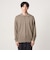 FINE BASIC アメリカンシーアイランドコットン 長袖 ニットポロシャツ