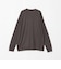クリア ウール クルーネック カットソー