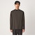 L/A ポンチ ブラッシュド モックネック カットソー