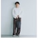 ＜スタイリスト兵藤千尋さんコラボ＞クロップド ワイド ロングスリーブ Tシャツ UVカット