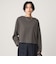 ＜スタイリスト兵藤千尋さんコラボ＞クロップド ワイド ロングスリーブ Tシャツ UVカット