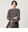 ＜スタイリスト兵藤千尋さんコラボ＞クロップド ワイド ロングスリーブ Tシャツ UVカット