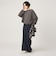＜スタイリスト兵藤千尋さんコラボ＞クロップド ワイド ロングスリーブ Tシャツ UVカット