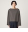 ＜スタイリスト兵藤千尋さんコラボ＞クロップド ワイド ロングスリーブ Tシャツ UVカット