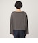 ＜スタイリスト兵藤千尋さんコラボ＞クロップド ワイド ロングスリーブ Tシャツ UVカット