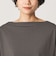 ＜スタイリスト兵藤千尋さんコラボ＞クロップド ワイド ロングスリーブ Tシャツ UVカット