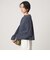 ＜スタイリスト兵藤千尋さんコラボ＞クロップド ワイド ロングスリーブ Tシャツ UVカット