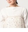 【WEB限定】＜at ease＞チュール シシュウ 2WAY スカート ワンピース