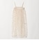 【WEB限定】＜at ease＞チュール シシュウ 2WAY スカート ワンピース