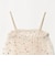 【WEB限定】＜at ease＞チュール シシュウ 2WAY スカート ワンピース