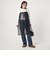 【WEB限定】＜at ease＞チュール シシュウ 2WAY スカート ワンピース
