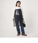 【WEB限定】＜at ease＞チュール シシュウ 2WAY スカート ワンピース