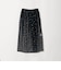 【WEB限定】＜at ease＞チュール シシュウ 2WAY スカート ワンピース