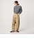 【WEB限定】＜at ease＞ワッフル ヘンリーネック  フラワープリント カットソー