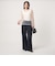 【WEB限定】＜at ease＞チュール シシュウ プルオーバー