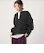 【WEB限定】＜at ease＞ダブルフェイス Vネック プルオーバー カットソー