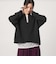【WEB限定】＜at ease＞ダブルフェイス Vネック プルオーバー カットソー