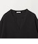 【WEB限定】＜at ease＞ダブルフェイス Vネック プルオーバー カットソー