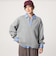 【WEB限定】＜at ease＞ダブルフェイス Vネック プルオーバー カットソー