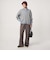 【WEB限定】＜at ease＞ダブルフェイス Vネック プルオーバー カットソー