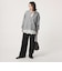 【WEB限定】＜at ease＞ダブルフェイス Vネック プルオーバー カットソー