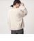【WEB限定】＜at ease＞ダブルフェイス Vネック プルオーバー カットソー