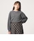 ハニカム ステッチ ロングスリーブ Tシャツ / キッズ 100cm-160cm