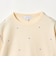 ハート ワッフル ロングスリーブ Tシャツ / キッズ 100cm-160cm