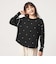 ハート ワッフル ロングスリーブ Tシャツ / キッズ 100cm-160cm