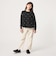 ハート ワッフル ロングスリーブ Tシャツ / キッズ 100cm-160cm