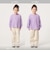 ハート ワッフル ロングスリーブ Tシャツ / キッズ 100cm-160cm
