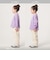 ハート ワッフル ロングスリーブ Tシャツ / キッズ 100cm-160cm