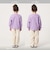 ハート ワッフル ロングスリーブ Tシャツ / キッズ 100cm-160cm