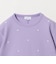 ハート ワッフル ロングスリーブ Tシャツ / キッズ 100cm-160cm