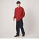 フットボール リブ 長袖 Tシャツ カットソー