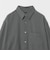 【WEB限定】JUST fit ウールライク リラックス 長袖 シャツ