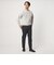 【WEB限定】JUST fit デイリー ダンボール クルーネック スウェット