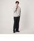 【WEB限定】JUST fit デイリー ダンボール クルーネック スウェット