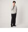【WEB限定】JUST fit デイリー ダンボール クルーネック スウェット