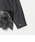 【WEB限定】＜at ease＞スソ レース ロングスリーブ ブラウス UVカット