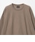ワッフル クルーネック 長袖 Tシャツ カットソー