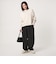 【WEB限定】＜at ease＞カーブ パンツ