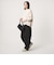 【WEB限定】＜at ease＞カーブ パンツ