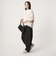 【WEB限定】＜at ease＞カーブ パンツ