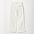 ［size SHORT/TALLあり］＜EDWINコラボ＞セミフレア デニムパンツ オフホワイト