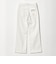 ［size SHORT/TALLあり］＜EDWINコラボ＞セミフレア デニムパンツ オフホワイト