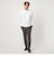 【WEB限定】JUST fit ウォームブレンド モックネック 長袖 カットソー -吸湿発熱-