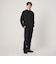 【WEB限定】JUST fit ウォームブレンド モックネック 長袖 カットソー -吸湿発熱-